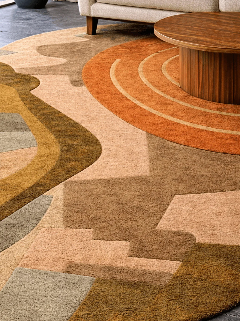 Irregular carpet 