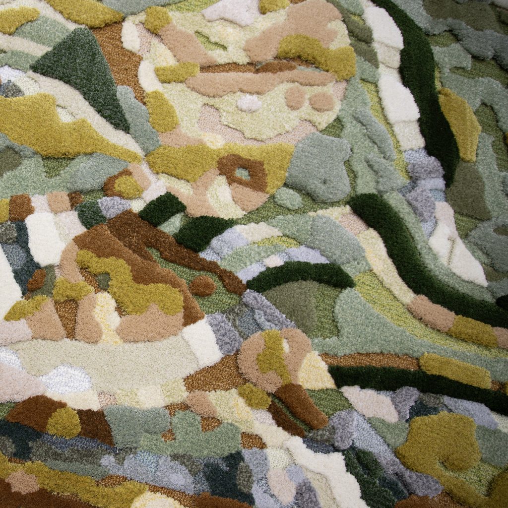 Irregular carpet 