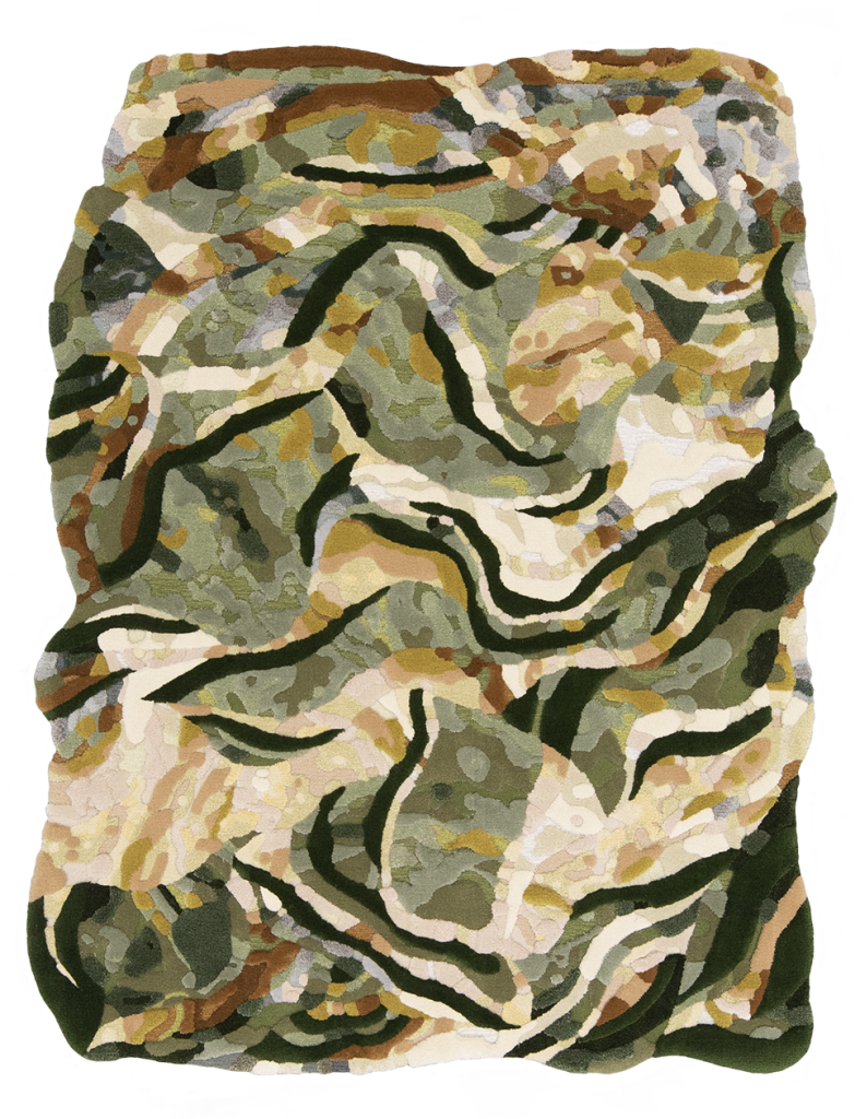 Irregular carpet 