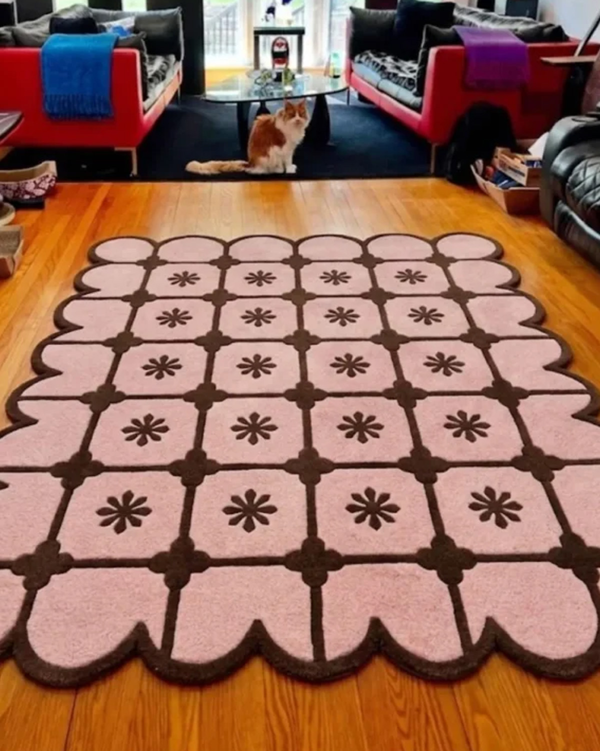 Pink carpet