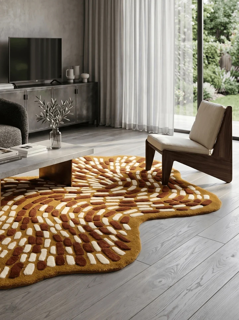 Irregular carpet 