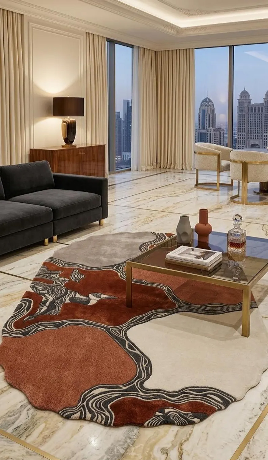 Irregular carpet