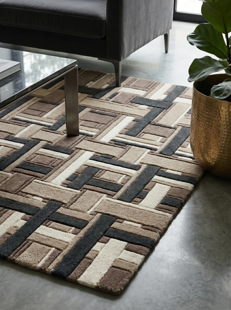 Geometric carpet 