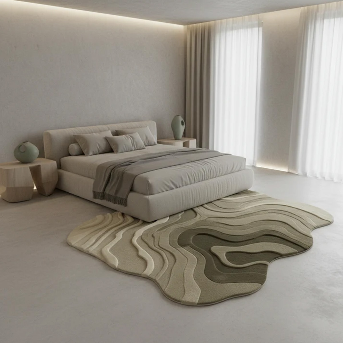 Irregular carpet
