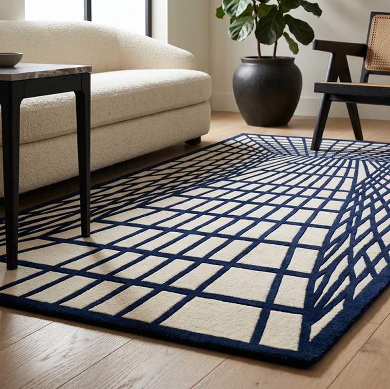 Geometric carpet 