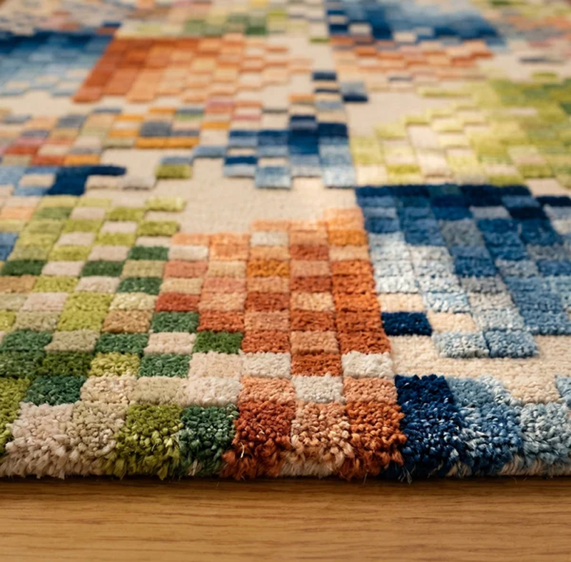 Colorful carpet 