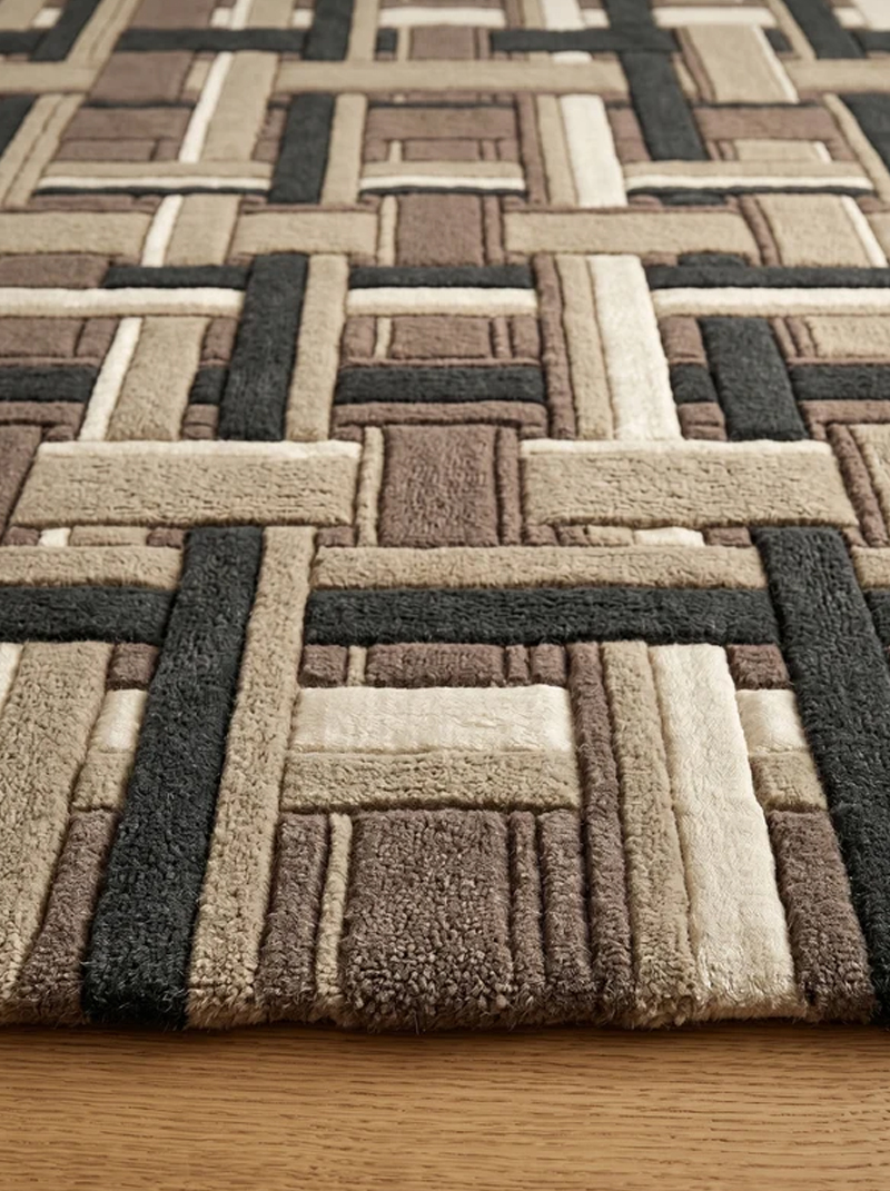 Geometric carpet 