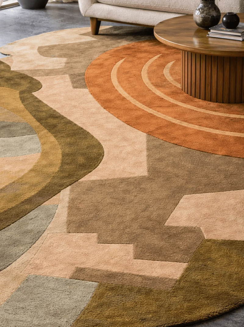 Irregular carpet 