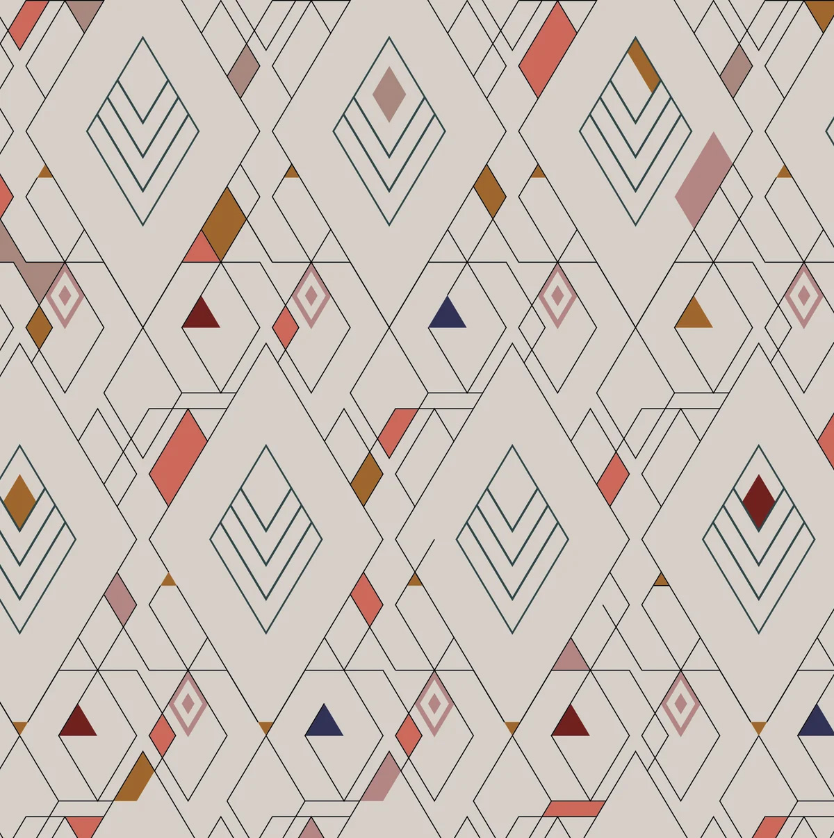 Geometric carpet