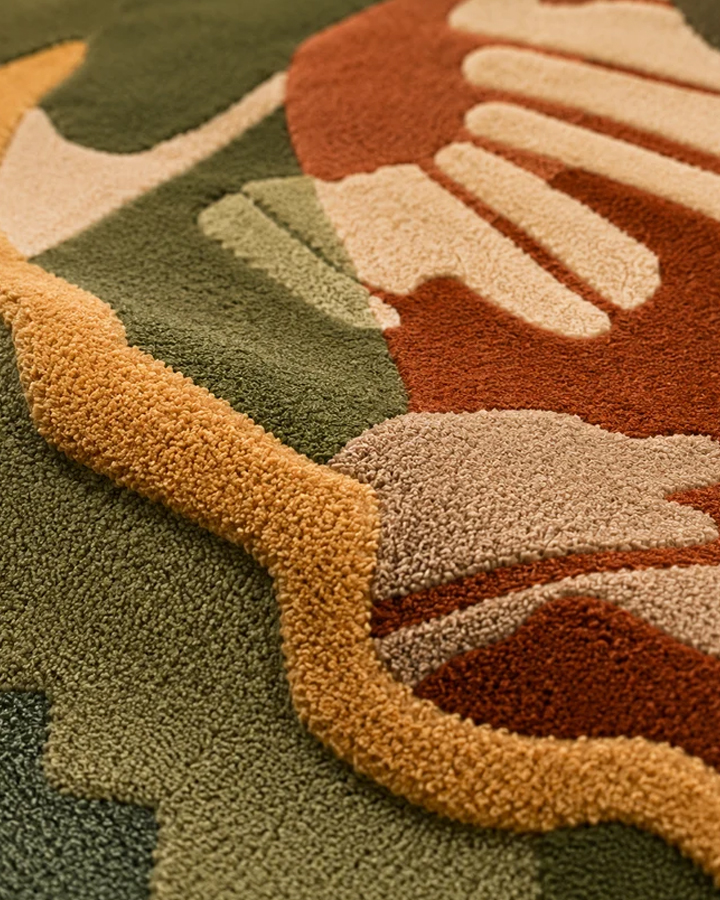 Irregular carpet 