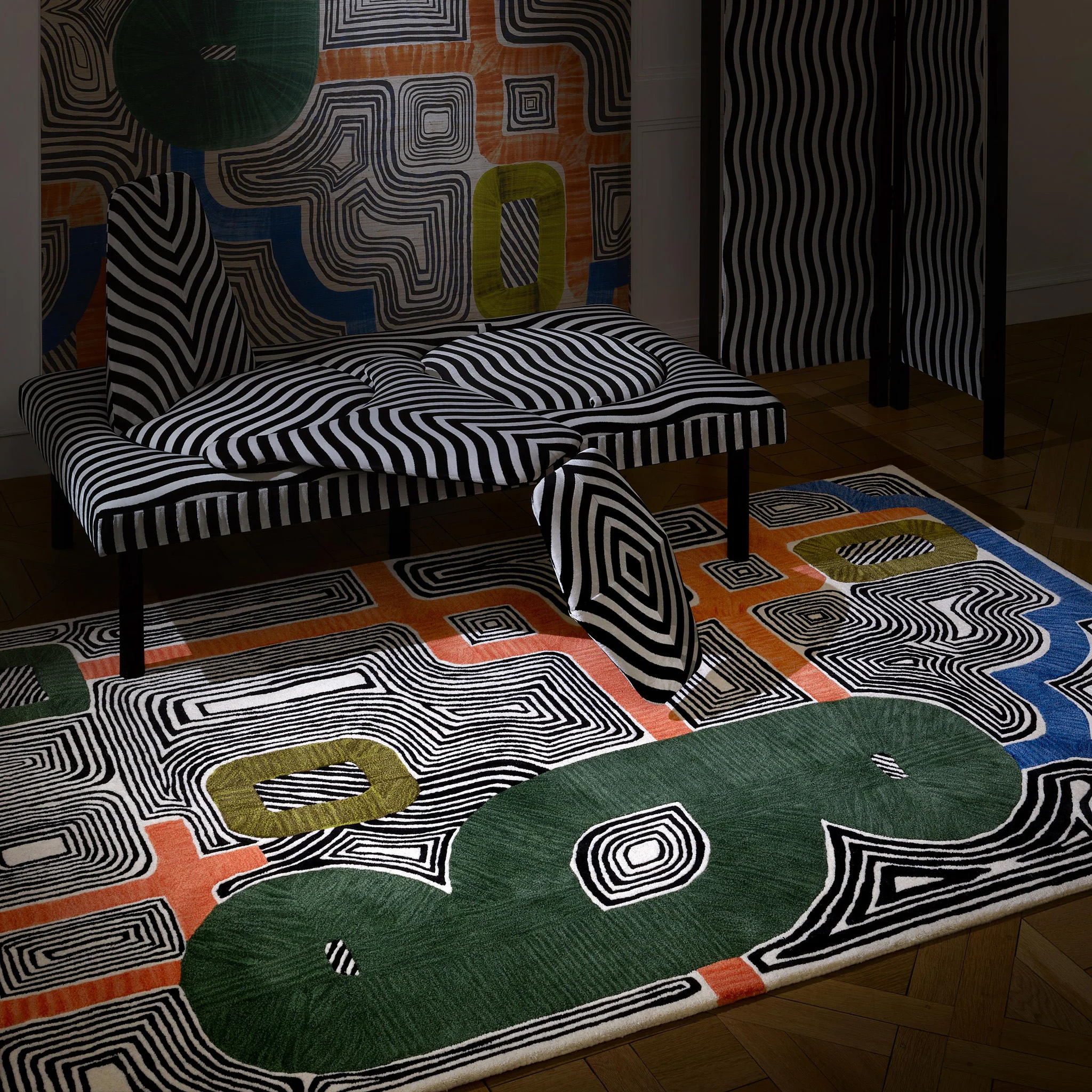 Abstract carpet 