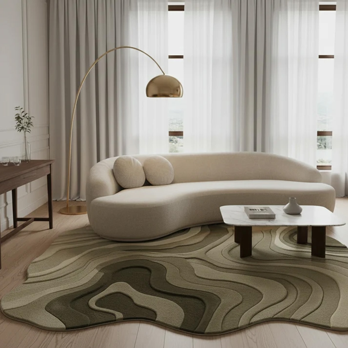Irregular carpet