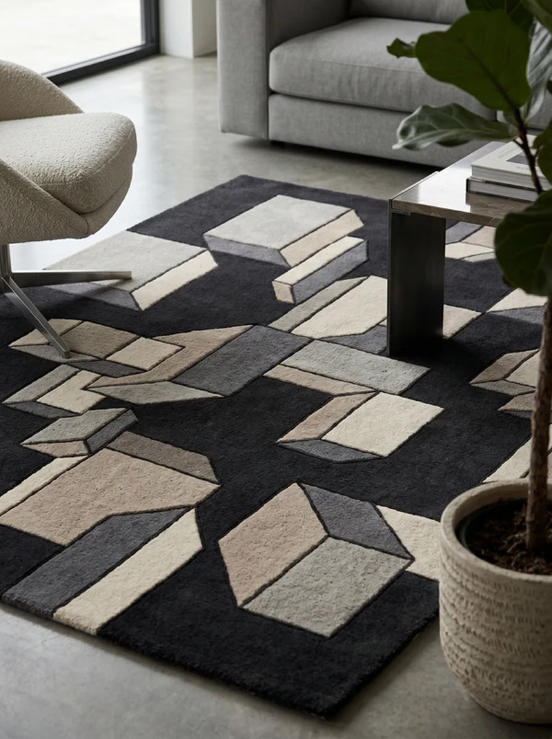 Geometric carpet 