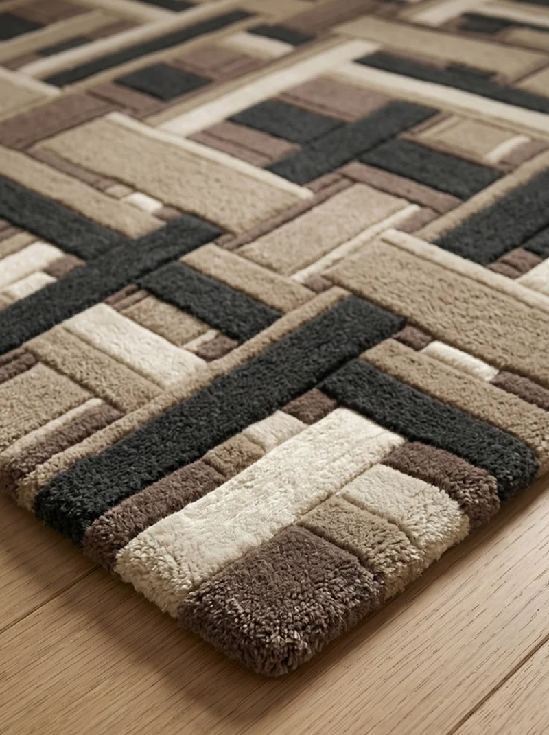 Geometric carpet 