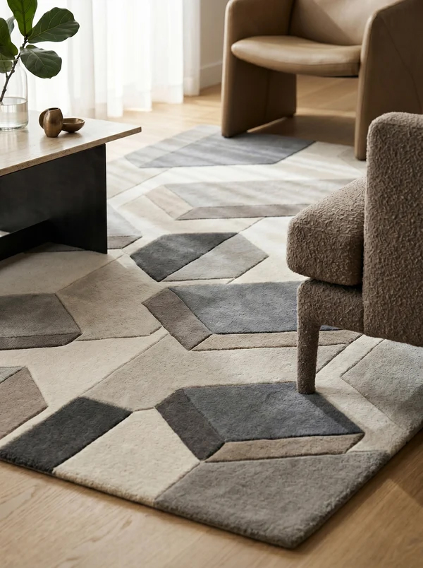 Geometric carpet 