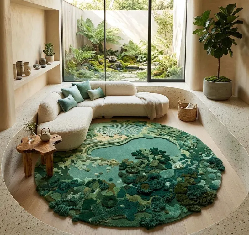 moss carpet